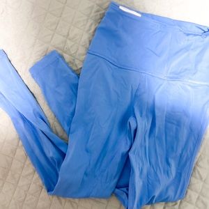bright blue 28 inch leggings